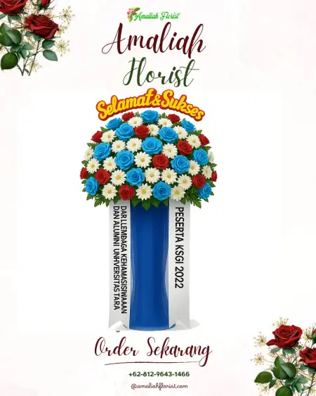 Standing Flowers BTC Bekasi Trade Center Office Area